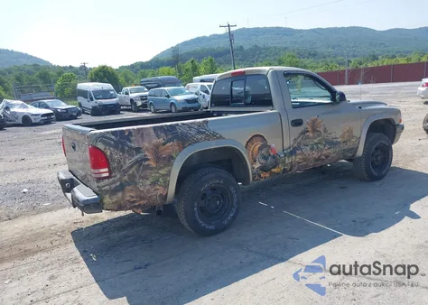 2002 Dodge Dakota Sxt from USA, damaged, VIN 1B7GG16X72S525603